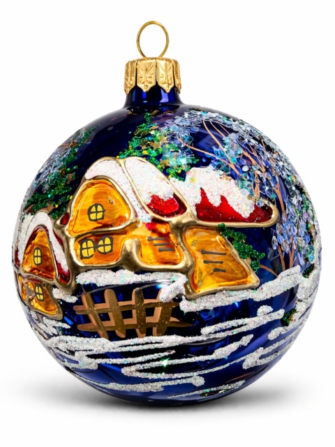 BOMBKI KOBALTOWE DOMKI 12 CM