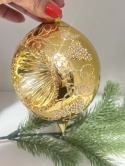 BOMBKI CYTRYNKI Z REFLEKTOREM I WINOGRONAMI WIELKOŚĆ 12 CM