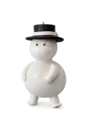 BOMBKA TATA MUMINEK ZE SZKŁA WYSOKOŚĆ 14 CM