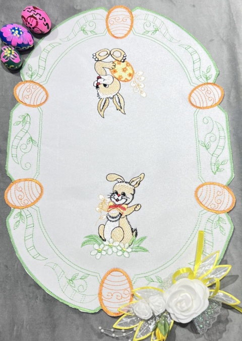 SERWETKA WIELKANOCNA DO KOSZYCZKA