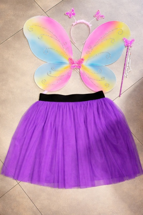 STRÓJ MOTYLEK KOLOROWY NA BAL