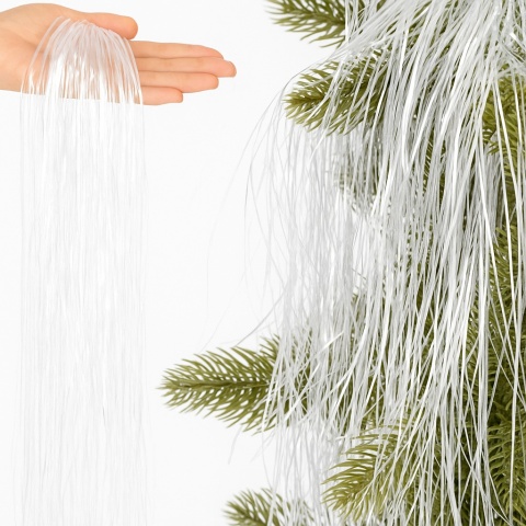 WŁOS ANIELSKI BEZBARWNY