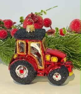 BOMBKA TRAKTOR CZERWONY