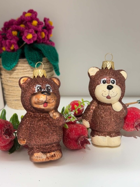 BOMBKI MISIE BROKATOWE