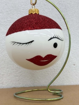 BOMBKI Z CZERWONYMI USTAMI WIELKOŚĆ 10 CM