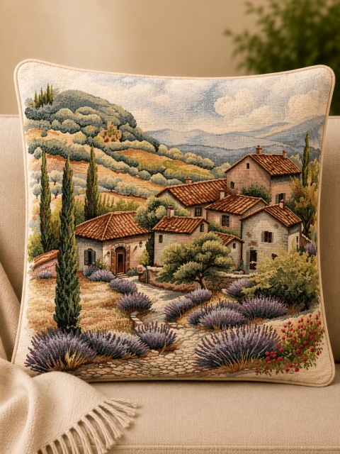 POSZEWKA GOBELINOWA WŁOSKA TOSCANIA 42X42
