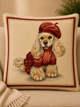 POSZEWKA GOBELINOWA COCER SPANIEL 42X42
