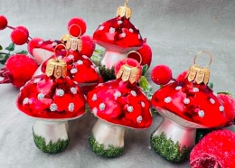 BOMBKI GRZYBKI WYSOKOŚĆ 6 CM