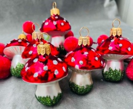 BOMBKI GRZYBKI WYSOKOŚĆ 6 CM