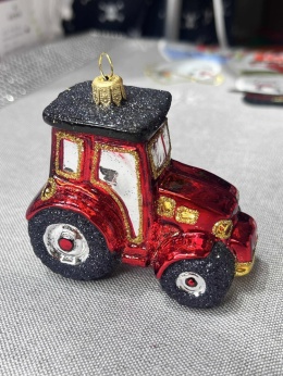 BOMBKA TRAKTOR CZERWONY