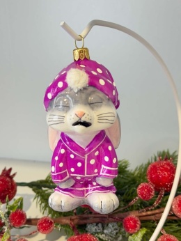 BOMBKA KRÓLICZEK W PIŻAMCE FIOLETOWEJ