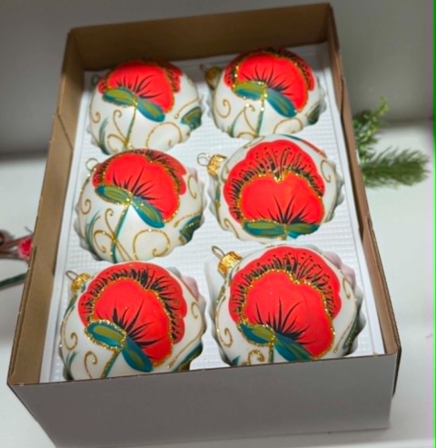 BOMBKI MAKI NA ŁĄCE WIELKOŚĆ 8 CM