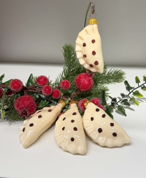 BOMBKI PIEROŻKI PIEROGI DOMOWE ZE SZKŁA