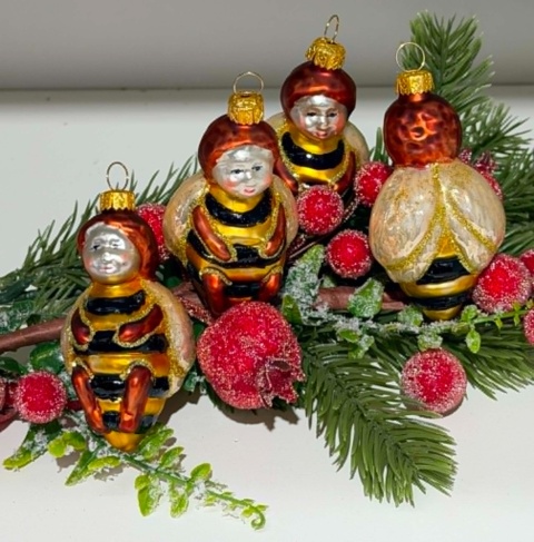 BOMBKI PSZCZÓŁKI WYSOKOŚĆ OKOŁO 8 CM