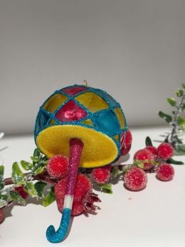 PARASOLKA W STYLU ARLEKIN WYSOKOŚĆ 12 CM